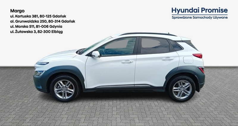 Hyundai Kona cena 91900 przebieg: 12800, rok produkcji 2022 z Żmigród małe 172